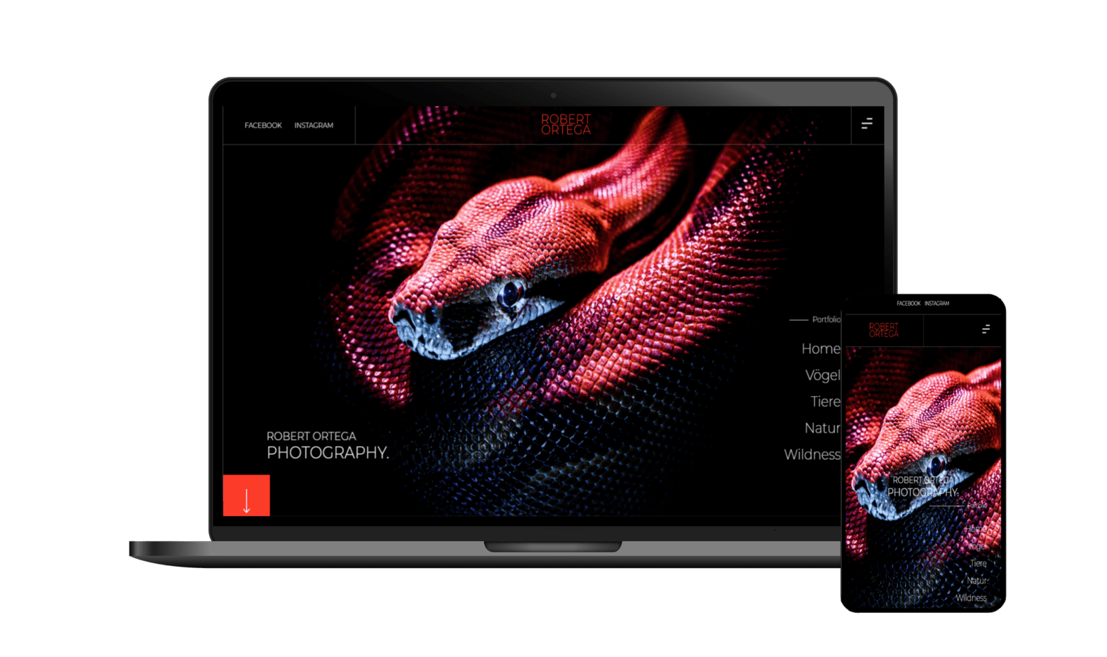 Website Referenz Fotograf