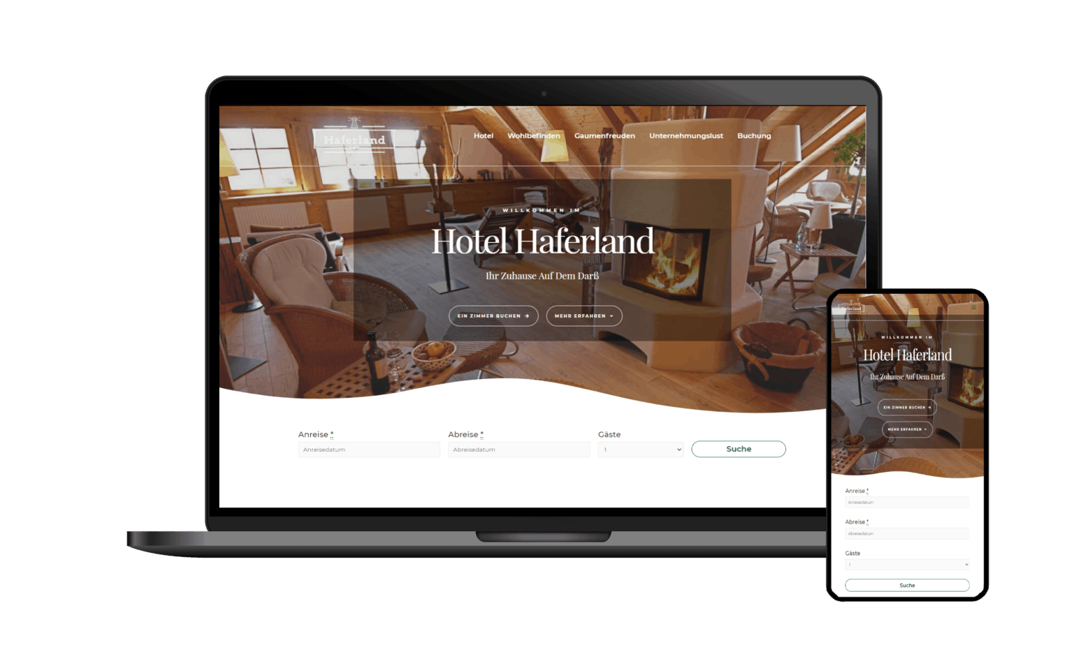 Website Referenz Haferland